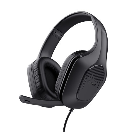 Trust Zirox GXT415, žične slušalice, gaming, crne