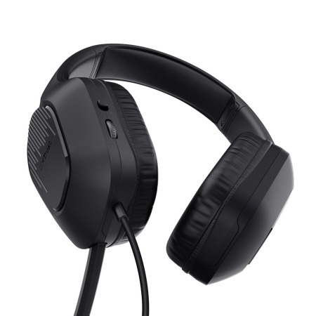 Trust Zirox GXT415, žične slušalice, gaming, crne