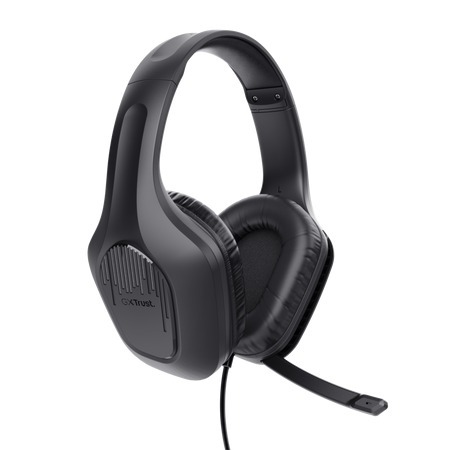 Trust Zirox GXT415, žične slušalice, gaming, crne