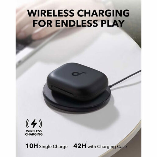 ANKER Soundcore AeroFit 2, Open-Ear Bluetooth slušalice, crne