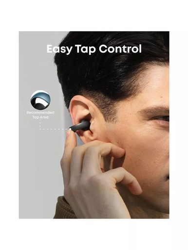 ANKER Soundcore AeroClip, Open-Ear Bluetooth slušalice, crne