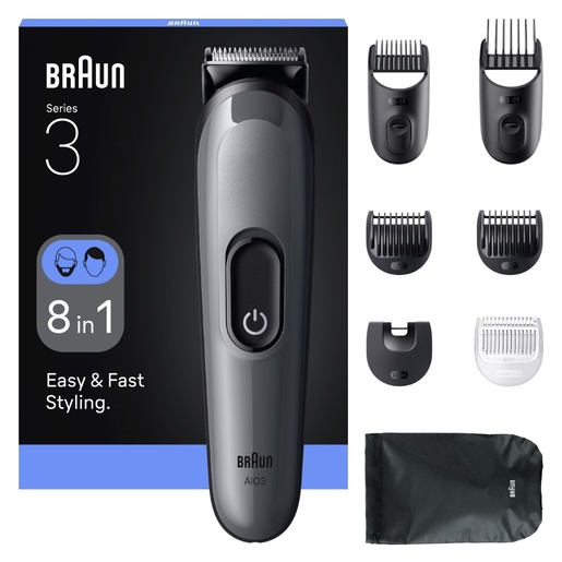 BRAUN All-In-One za bradu i kosu Series 3 3540 8u1