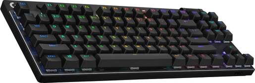 Logitech G PRO X TKL Lightspeed, mehanička tipkovnica, bežična, RGB, Tactile switch, crna (920-012136)