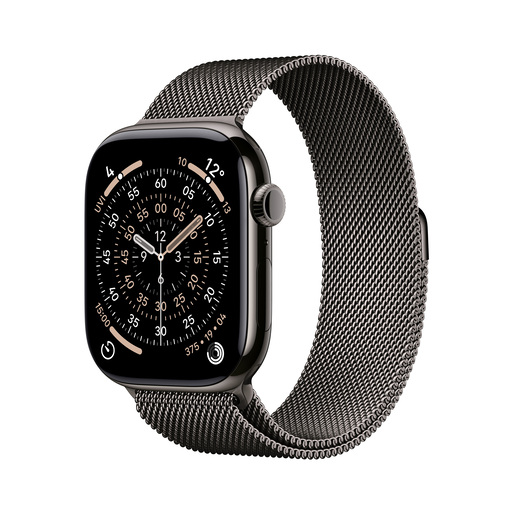 Apple Watch Series 11 GPS + Cellular 42mm Slate Titanium Case with Slate Milanese Loop, pametni sat