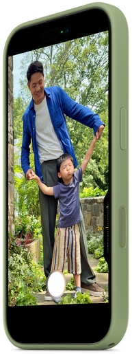 Apple iPhone 17 Silicone Case s MagSafe, Light Moss (mgex4zm/a)