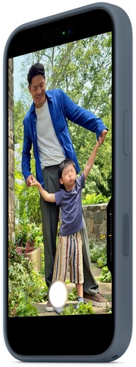 Apple iPhone 17 Silicone Case s MagSafe, Anchor Blue (mgew4zm/a)