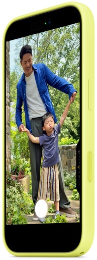 Apple iPhone 17 Silicone Case s MagSafe, Neon Yellow (mgev4zm/a)