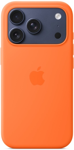 Apple iPhone 17 Pro Silicone Case s MagSafe, Orange (mgfe4zm/a)