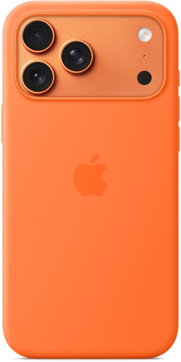 Apple iPhone 17 Pro Max Silicone Case s MagSafe, Orange (mgfl4zm/a)