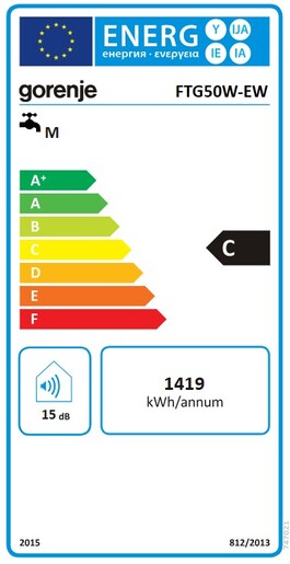 Gorenje bojler FTG50W-EW