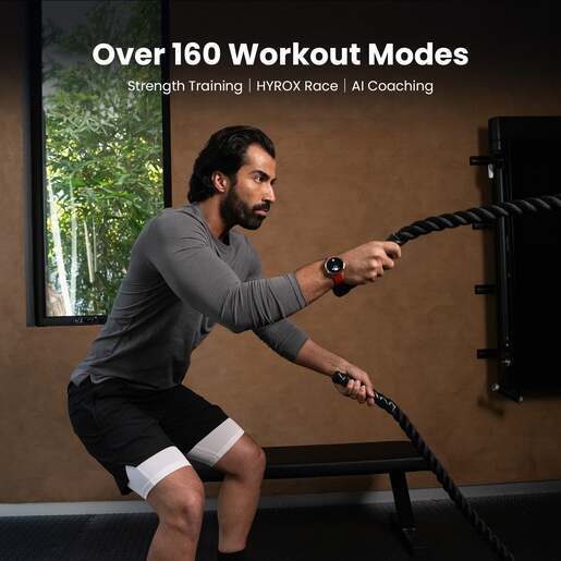 Amazfit Active 2 Black Silicon, pametni sat