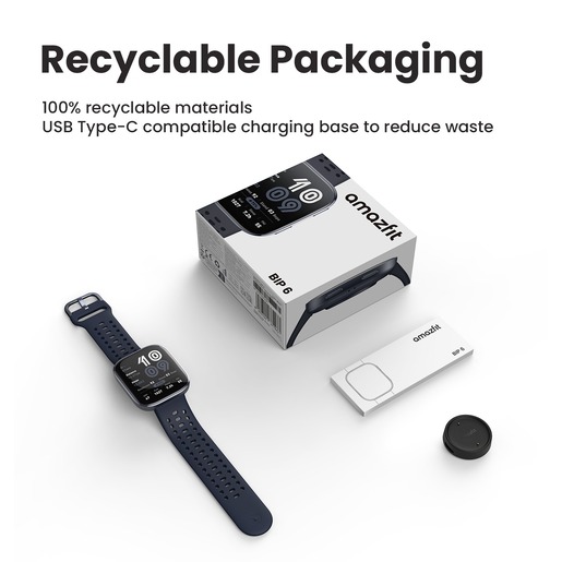 Amazfit BIP 6 Blush, pametni sat