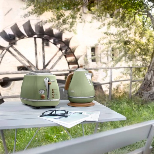 DeLonghi toster Icona Vintage, zelena