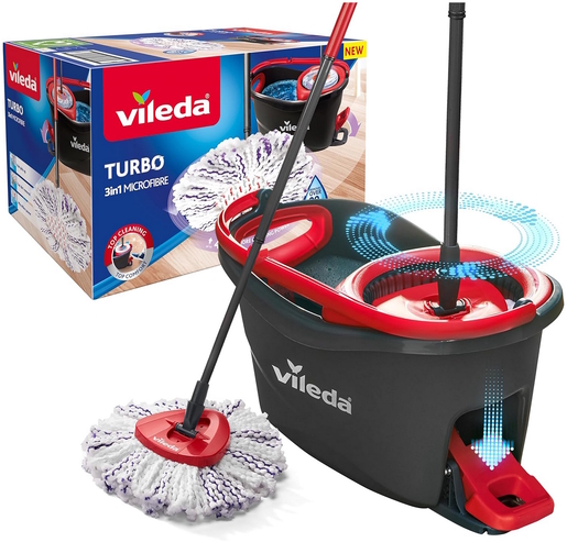 Vileda Turbo mop 3u1 set box
