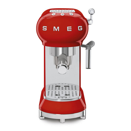 Smeg espresso aparat za kavu ECF01RDEU, crveni