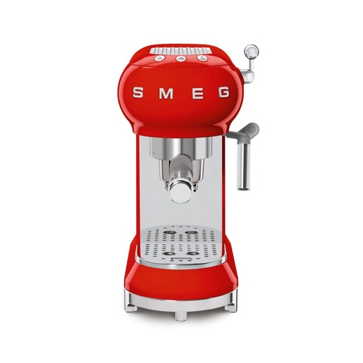 Smeg espresso aparat za kavu ECF01RDEU, crveni