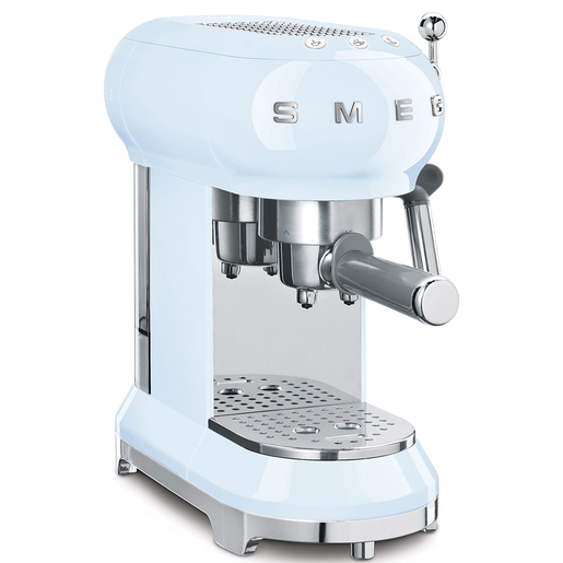 Smeg espresso aparat za kavu ECF01PBEU, pastelno plavi