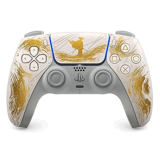 PS5 Dualsense Wireless Controller Ghost of Yotei Gold Limited Edition