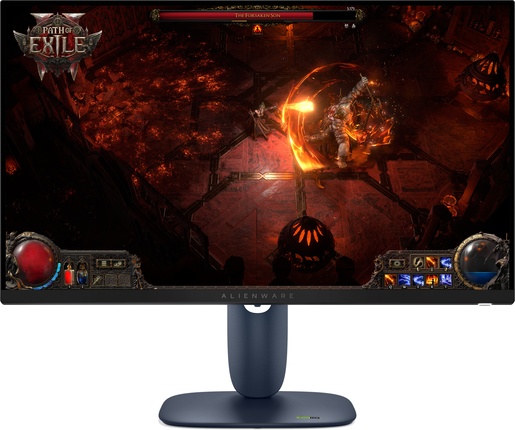Dell 27" Alienware Gaming monitor AW2725DM, IPS 2K/QHD, 180Hz, 1ms, AMD FreeSync, 2x HDMI, DisplayPort, USB Hub, Pivot