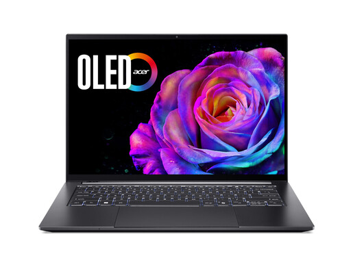 Acer Swift X 14 AI NX.JA8EX.003, 14.5" 2.8K OLED 120Hz Touch screen, AMD Ryzen AI 7 350, 32GB RAM, 1TB SSD, nVidia GeForce RTX 5060, Windows 11 Home, laptop