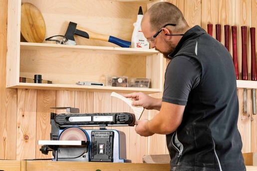 SCHEPPACH tračna brusilica i laštilica BTS900