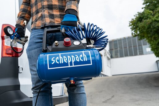 SCHEPPACH kompresor 6 L (s priborom) HC06