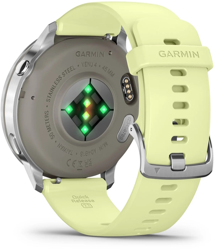 Garmin Venu 4, Gray Silver Citron, 45mm, 010-03014-02, pametni sat