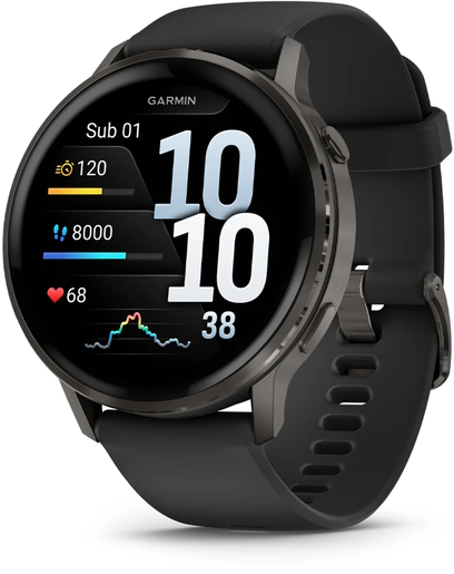 Garmin Venu 4, Black Slate, 45mm, 010-03014-00, pametni sat