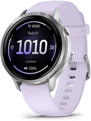 Garmin Venu 4, Gray Silver Periwinkle, 41mm, 010-03013-01, pametni sat