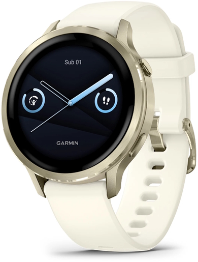 Garmin Venu 4,  Beige Lunar Gold Bone, 41mm, 010-03013-00, pametni sat