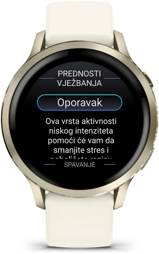 Garmin Venu 4,  Beige Lunar Gold Bone, 41mm, 010-03013-00, pametni sat