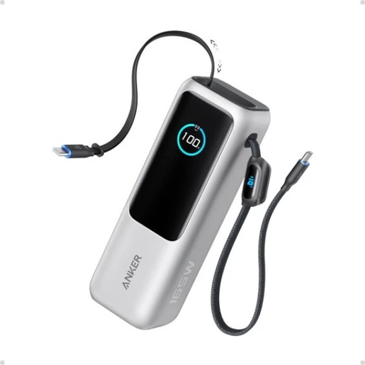 Anker prijenosna baterija 25000mAh, 165W, bijela