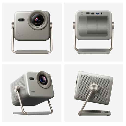 Hisense 65"-200" Laser TV M2 PRO, 4K UHD Smart mini projector, 4K AI Clarity, DTS Virtual:X