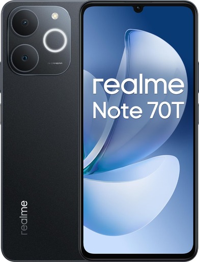 Realme Note 70T 4GB/128GB, crni, mobitel