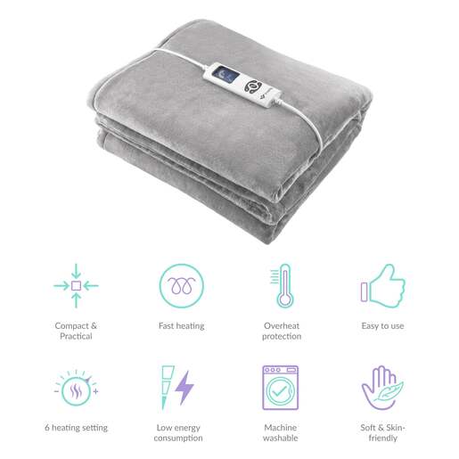 TrueLife električna grijaća deka 1813