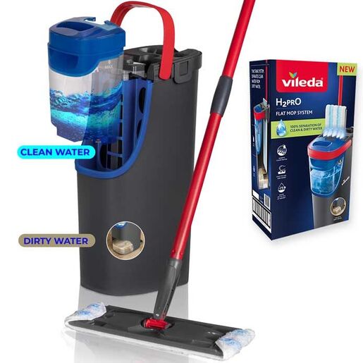 Vileda H2Pro Flat Mop sustav za čišćenje podova