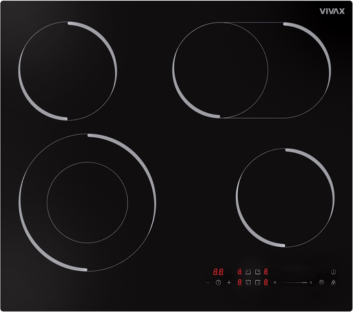 VIVAX HOME set pećnica BO-806BFTM G + ugradbena ploča BH-04MDOVC