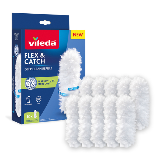 Vileda Flex & Catch zamjenski ulošci za brisanje prašine, 10 kom