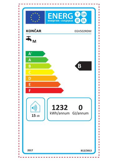Končar bojler EGV502RDM