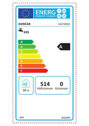 Končar bojler EGV72RPM