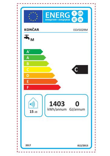 Končar bojler EGV502RM