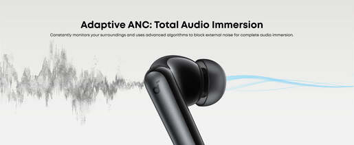 ANKER Soundcore P41i, In-ear, Bluetooth slušalice, Crne