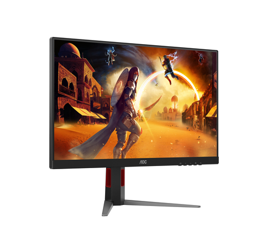 AOC monitor 27G4HA, 27", IPS, FHD, 200Hz, 1ms, DP, 2xHDMI, HAS, zvučnici