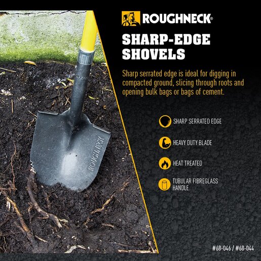 ROUGHNECK lopata oštrog ruba 22.5x107 cm