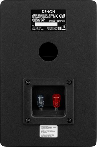 Denon SCN10BK, zvučnici, crni