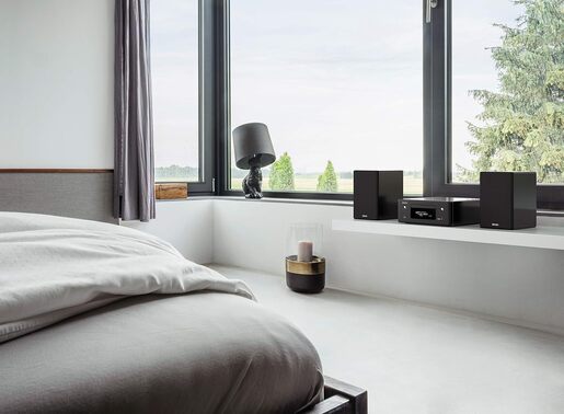 Denon SCN10BK, zvučnici, crni