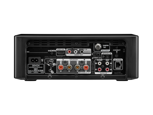 Denon RCDN12 DAB+, mini linija, crna