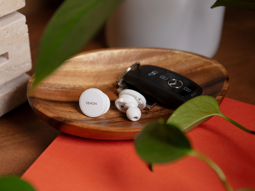 Denon Perl PRO AHC15PLWTEM, Adaptive ANC in-ear slušalice, bijele