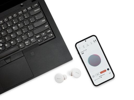 Denon Perl PRO AHC15PLWTEM, Adaptive ANC in-ear slušalice, bijele