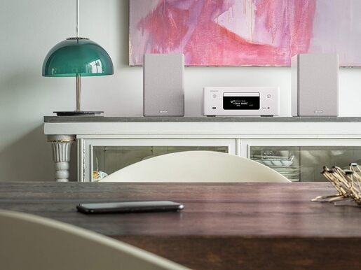 Denon SCN10WT, zvučnici, bijeli